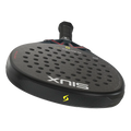 Siux Electra Pro 2026 Shadow Red padel racket with black and red design, featuring a lightweight frame and textured surface.