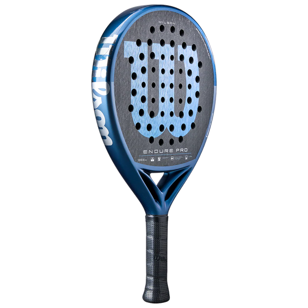 Wilson Endure Pro V1 2026 padel racket with a sleek design, featuring a lightweight frame and textured surface for optimal control.