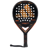 Adidas Arrow Hit CTRL 2026 padel racket with black and white design, featuring a lightweight frame and grip for enhanced control.