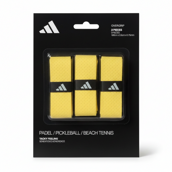 Blister 3 Overgrip Adidas Amarillo - PDLSport